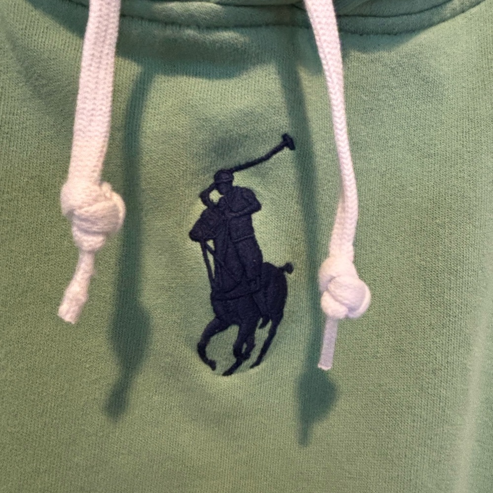 Ralph Lauren Mint Green Hoodie - Picture 4 of 5
